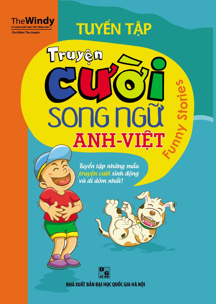 Bìa sách Tuyển Tập Truyện Cười Song Ngữ Anh - Việt